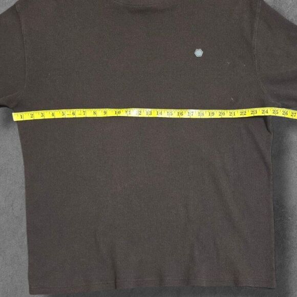 Vintage Y2K SouthPole Waffle Knit Thermal Long Sleeve Shirt Authentic Collection - Picture 5 of 5